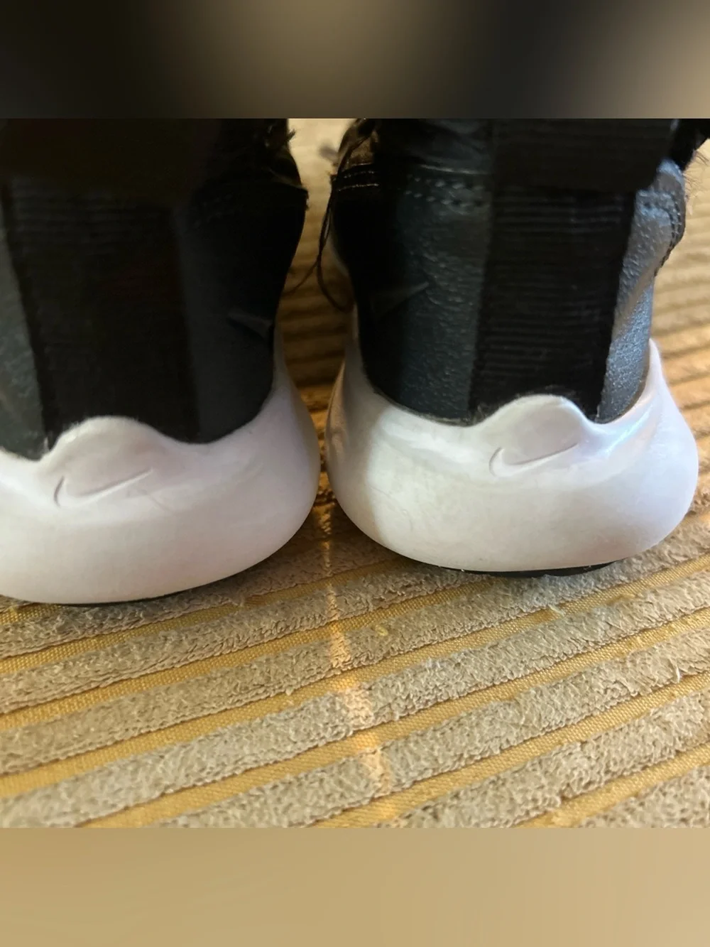 Kids Nike Flex Advance Black Winter Boot with Faux Fur Lining